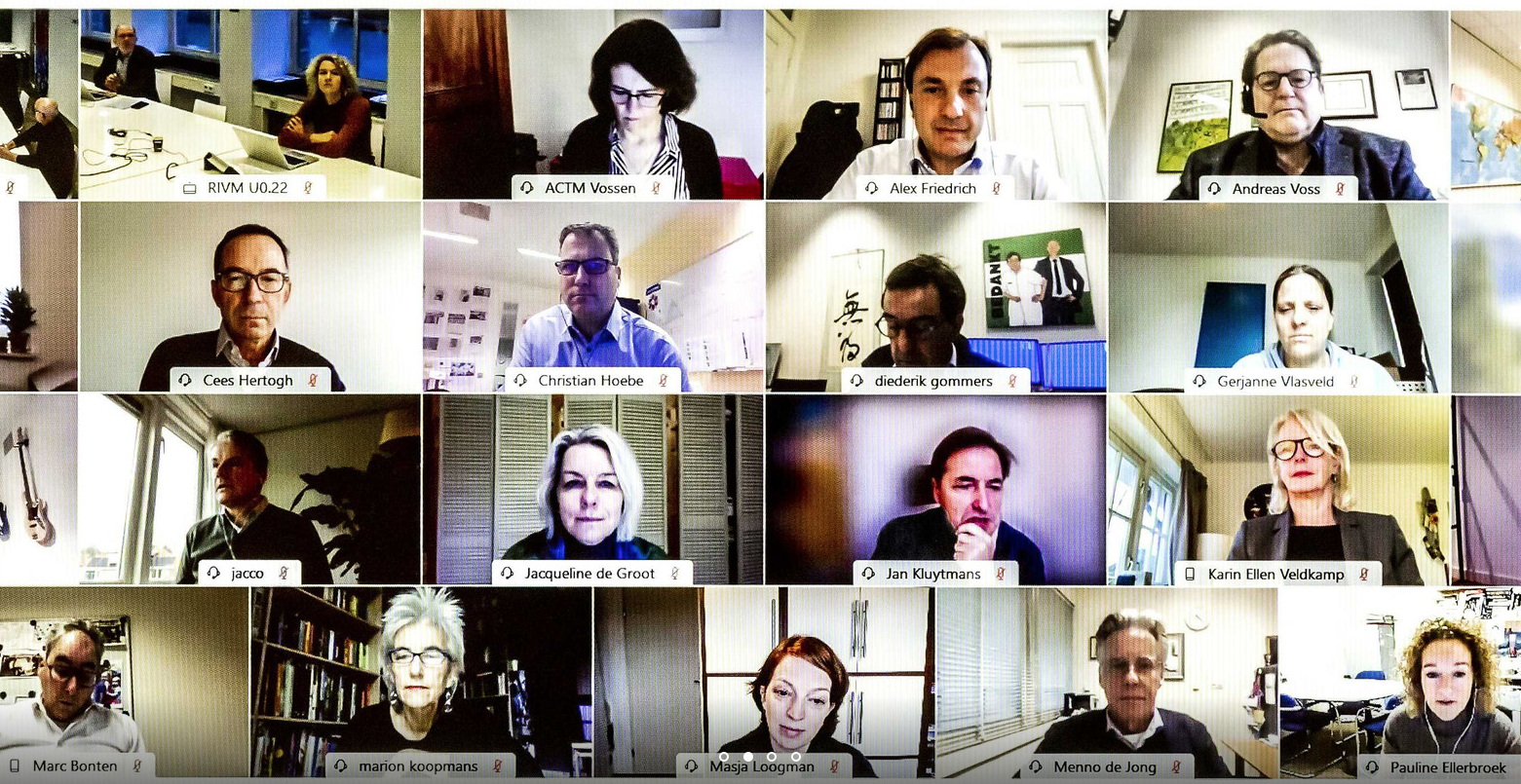 OMT leden videocall coronacrisis