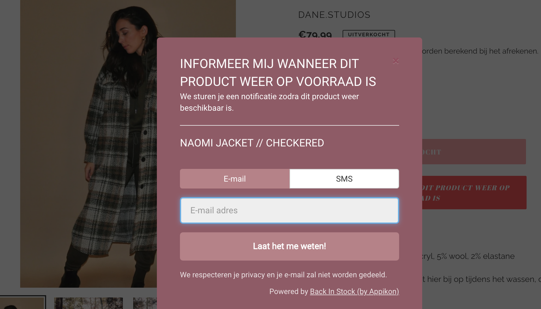 Danestudios webshop online ecommerce voorraad