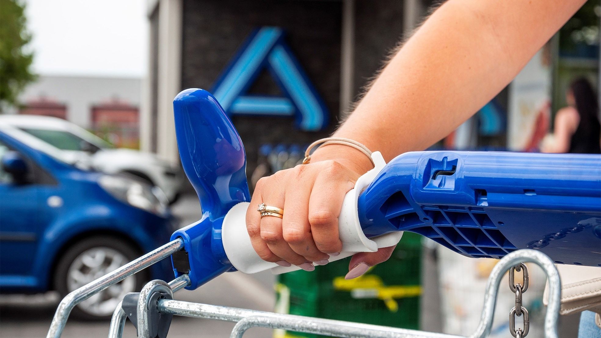 Corona grip supermarkt
