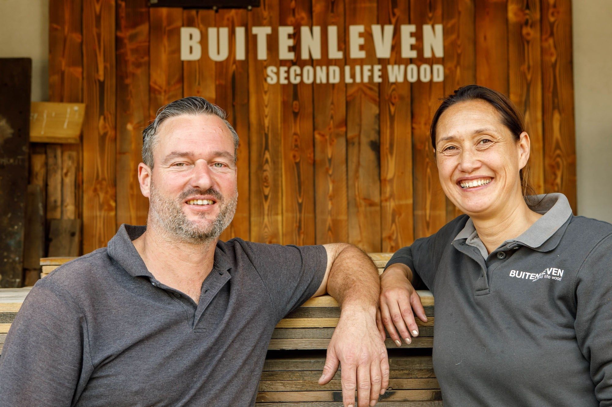 Buitenleven second life wood Kortum ondernemen circulaire sloop bouwmaterialen hout duurzaam hergebruik