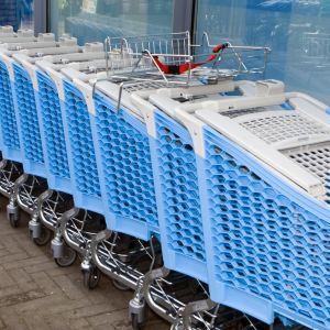 Albert Heijn winkelwagens Hoofddorp