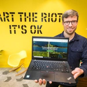 Jaap van Dijk van startup greenatlas earth