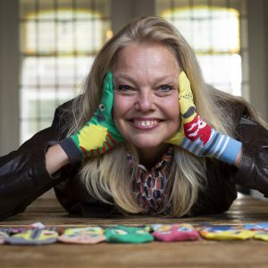 Nelleke Burg Walkytalkies sokken poppen