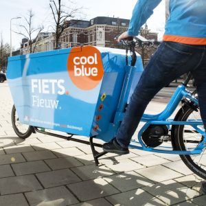 Coolblue bezorging bakfiets