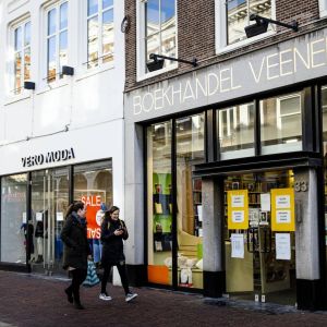 Winkelstraat dicht lockdown omikron