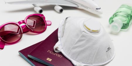 Vakantie buiten europa paspoort mondkapje