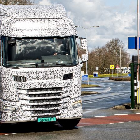 DAF Veldtesttruck