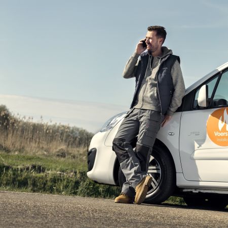 Man telefoon anwb