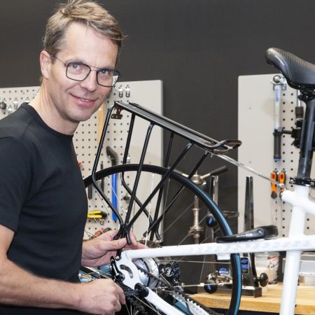 Robbert politiefiets santos