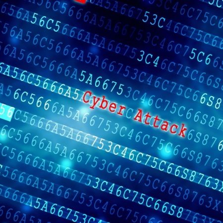 Computer cyberaanval hack