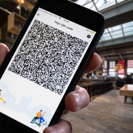 Corona 2g 3g qr code