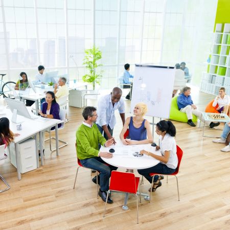 Diversiteit werkvloer kantoor