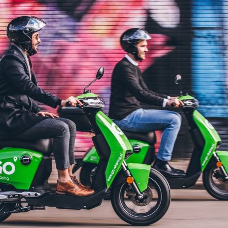 Go sharing istanbul turkije 300 deelscooters