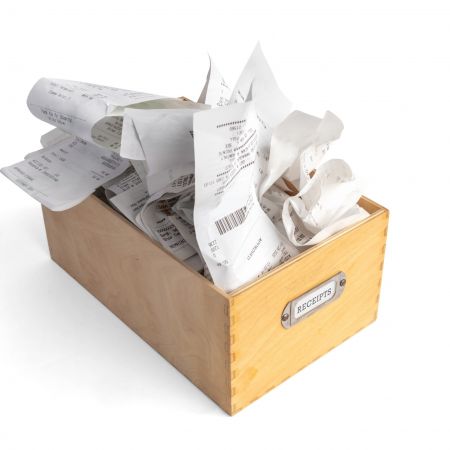 Kassabonnetjes papier