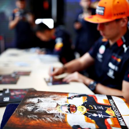 Max verstappen red bull fans formule1