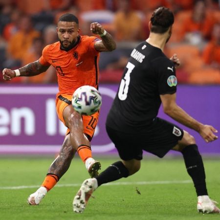 Memphis depay oranje nederland oostenrijk ek