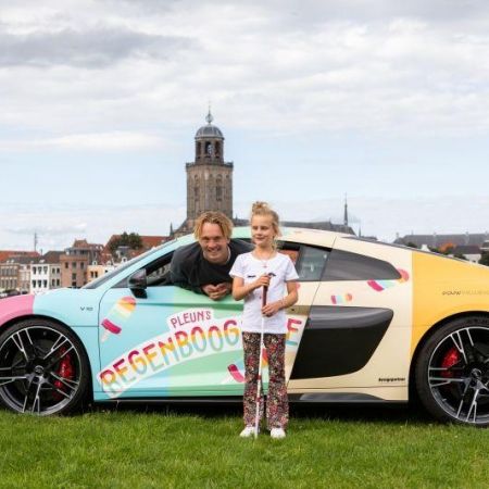Snelle regenboogijsje pleun janssen