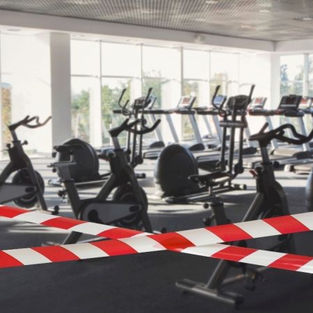 Sportschool fitness corona lockdown han de hair