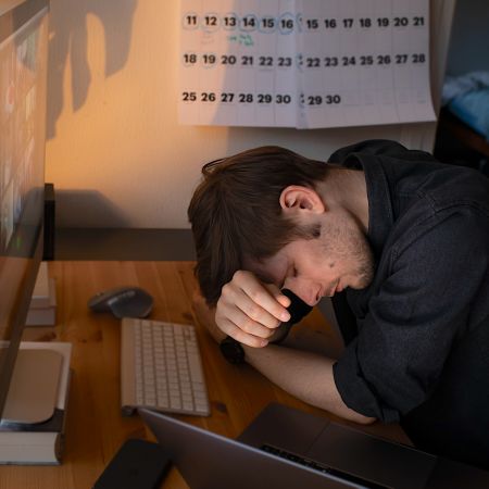 Thuiswerken burn out ziek klachten corona maatregelen personeel werkgevers ondernemers ONL ASR ADP
