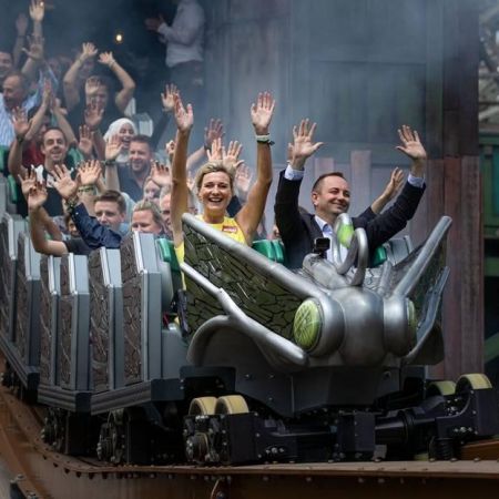 Walibi pretpark untamed achtbaan