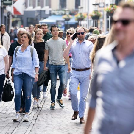 Winkelstraat opleving corona druk