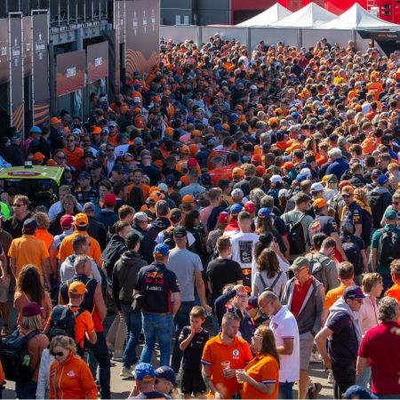 Zandvoort grand prix publiek