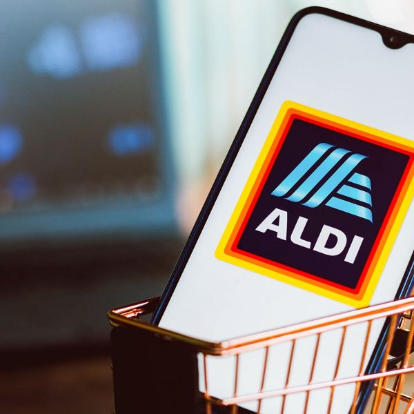 Aldi retail kassa supermarkt