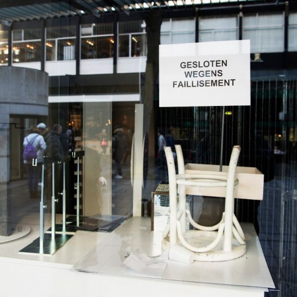 Failliet faillissement bedrijven onderneming CBS 2020 corona