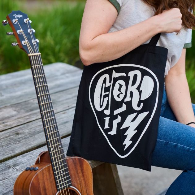 Chordify vrouw tas gitaar vk