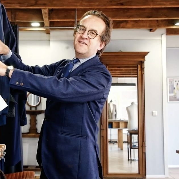 Roel Wolbrink bij New Tailor Utrecht retail