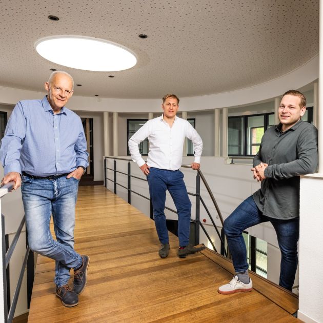 Directie Exlect Pim Verhage Martijn de Ruiter Bart de Ruiter vk
