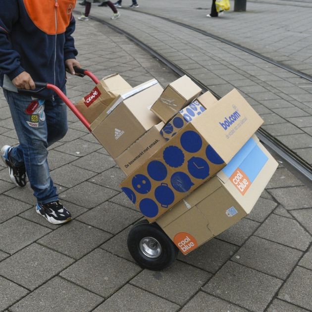 Pakjes bezorgen belasting