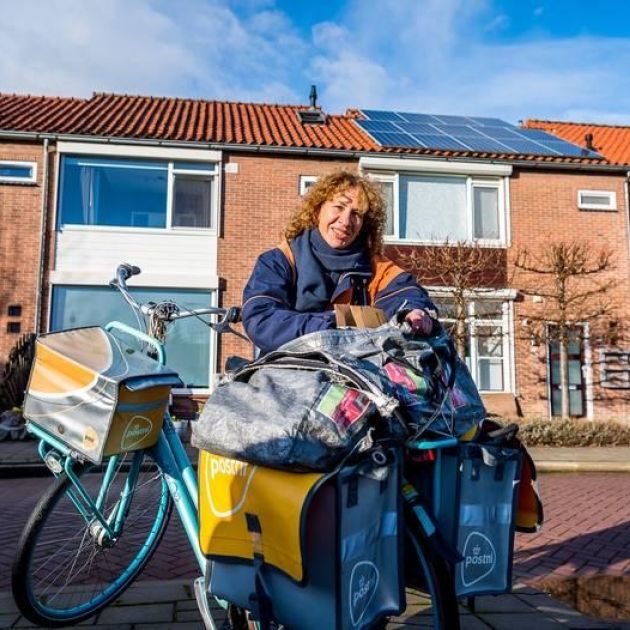 Postnl kerstkaart drukte