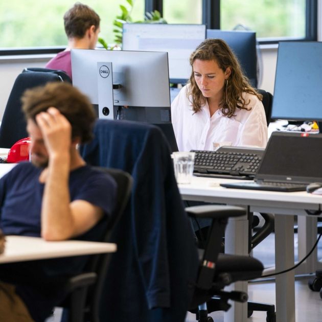 Thuiswerk kantoor wet