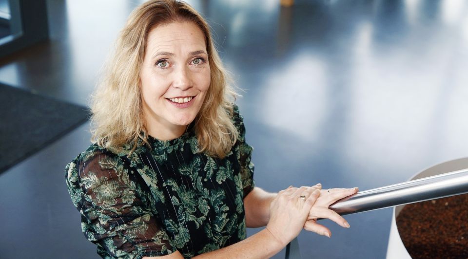 Adecco groene blouse