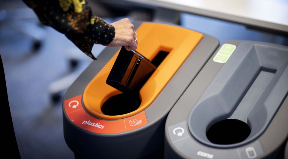Afvalfonds scheiden bedrijfsafval min