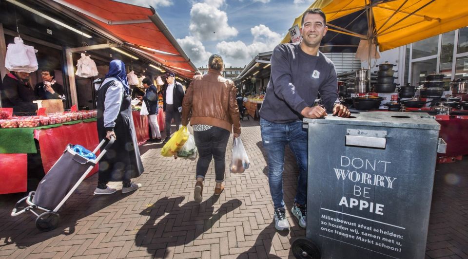 Appie el Massaoudi markt ondernemer