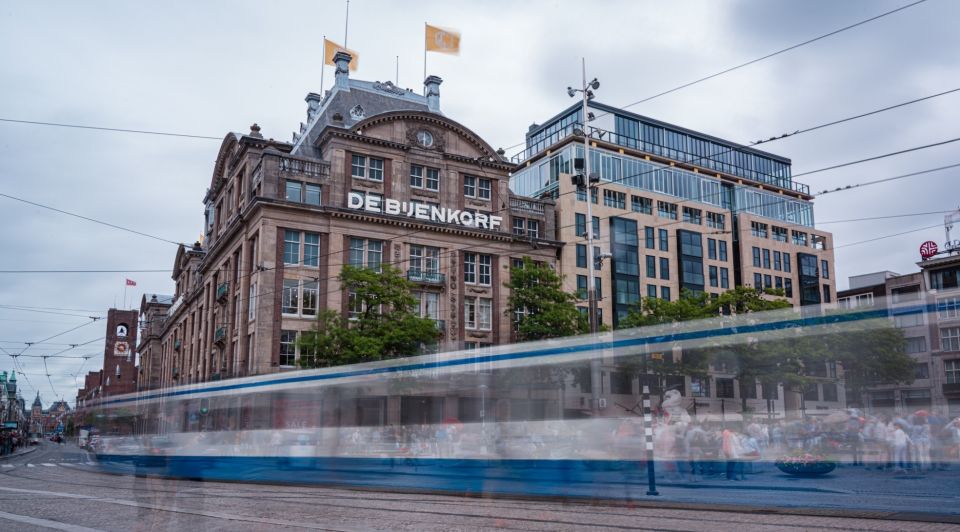 Bijenkorf Amsterdam tram