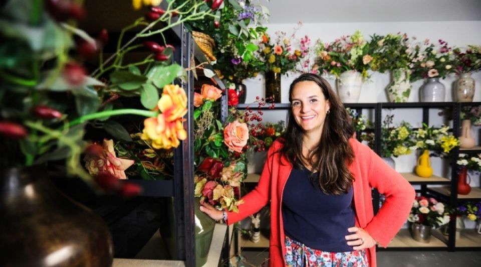 Ellyne Bierman duurzame bloemenbieb Reflower