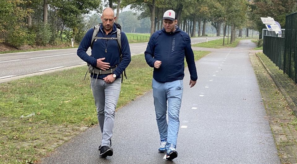 Horeca Beweging Alain Bert wandelen