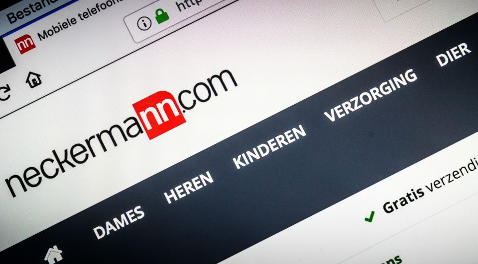 Neckermann webshop failliet