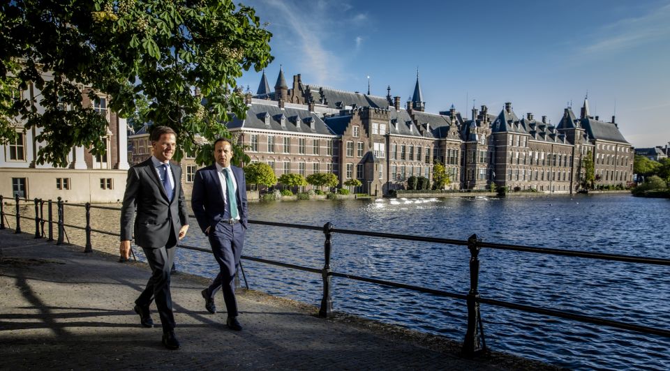 Binnenhof hofvijver torentje den haag mark rutte