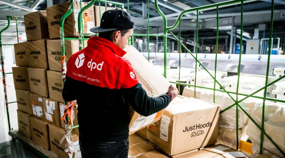 Dpd pakketbezorger