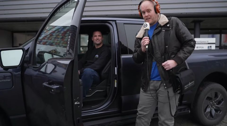 Elektrische pick up ford f150 lightning rene ziedses