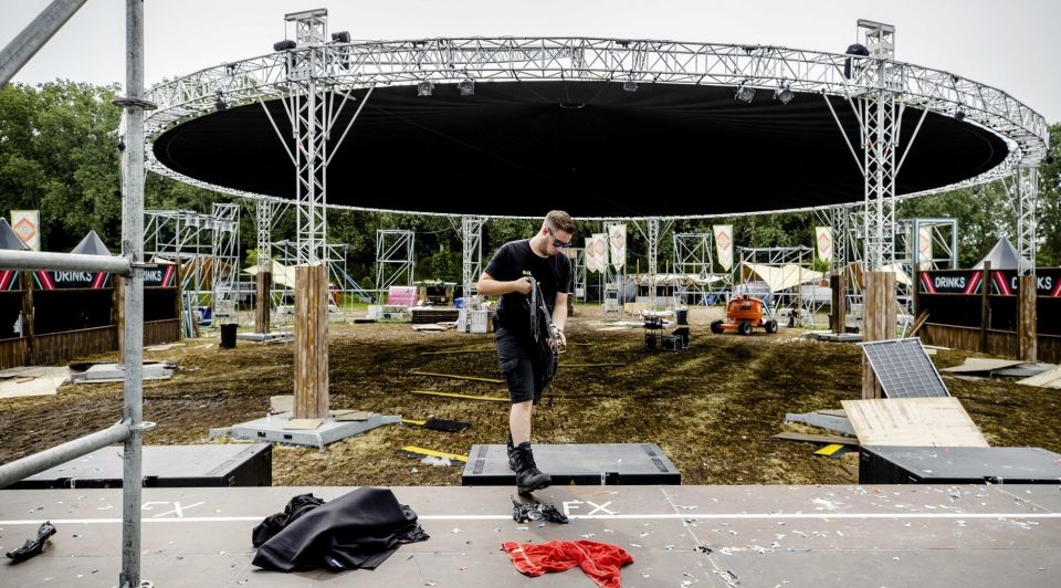 Evenementen festivals afgelasting