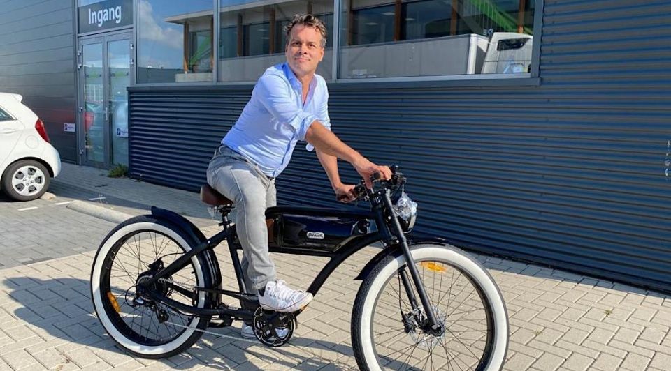 Fietsuniek Peter Paul Kester doorstart fietsen markt