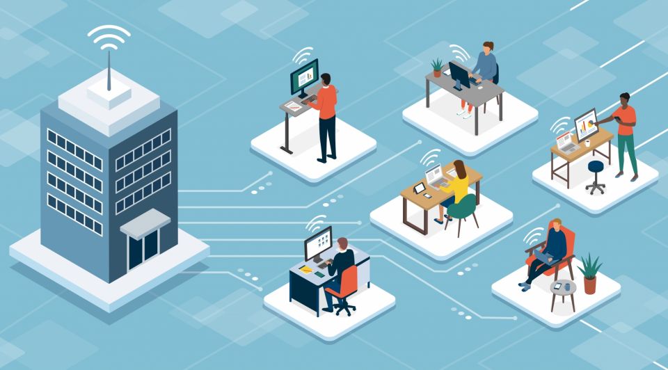 Hybride flexibel werken thuiswerken personeel