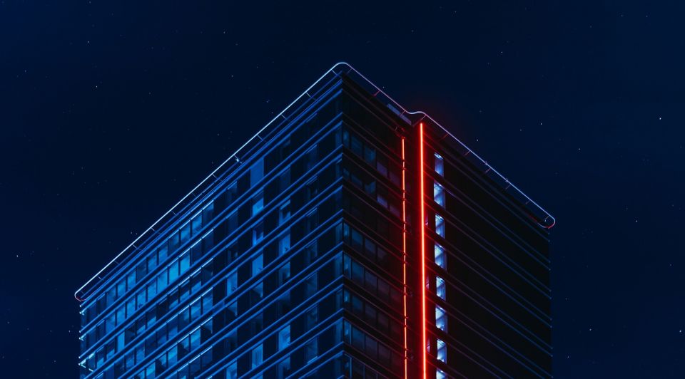 Kantoor bedrijf licht lampen duurzaam