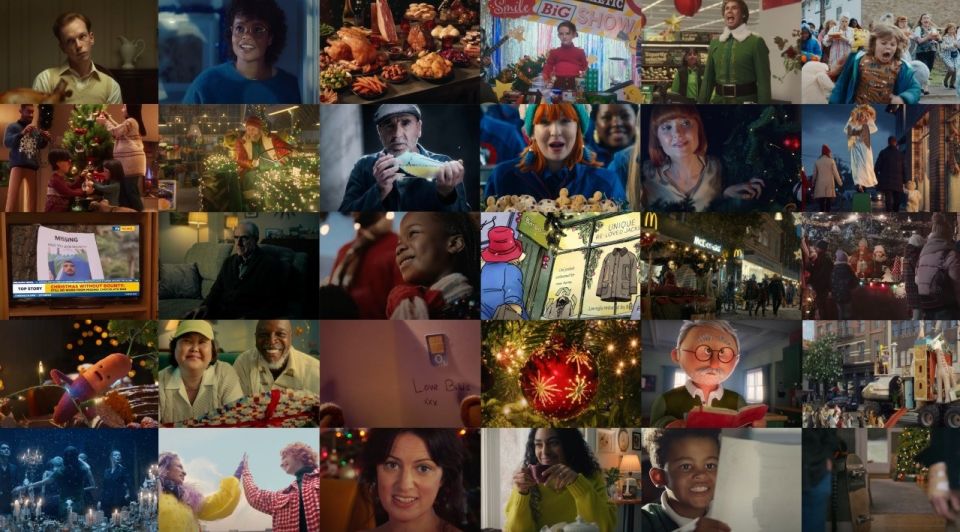 Kerst commercials reclame tv