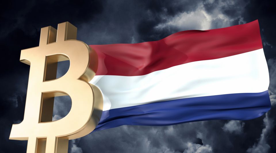 Nederland bitcoin vlag